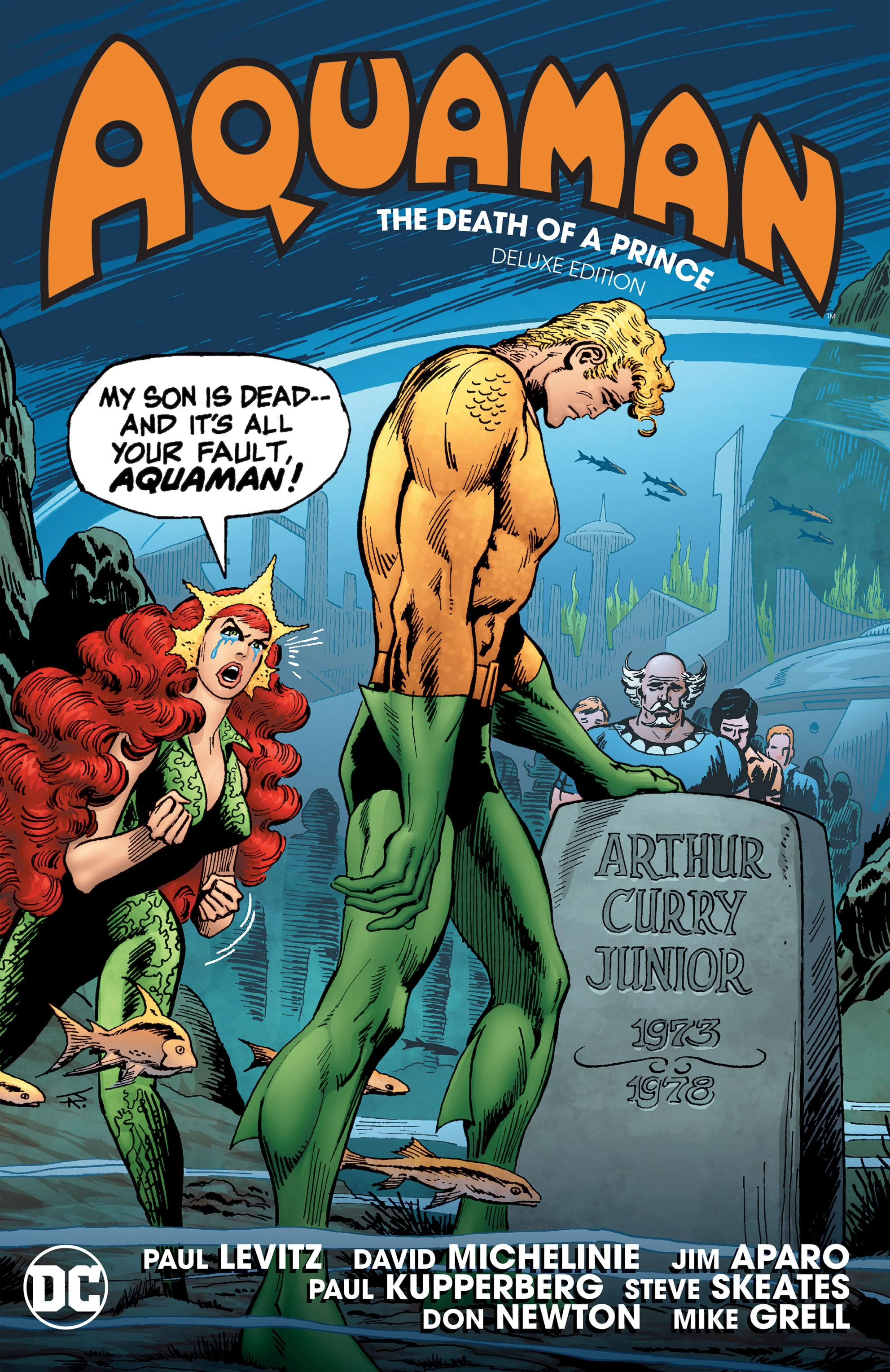Aquaman: The Death of a Prince Deluxe Edition (DC, 2020) cover